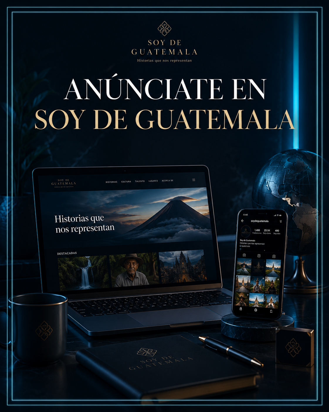 Anunciate en Soy de Guatemala con una publicacion editorial para marcas empresas emprendimientos productos y servicios