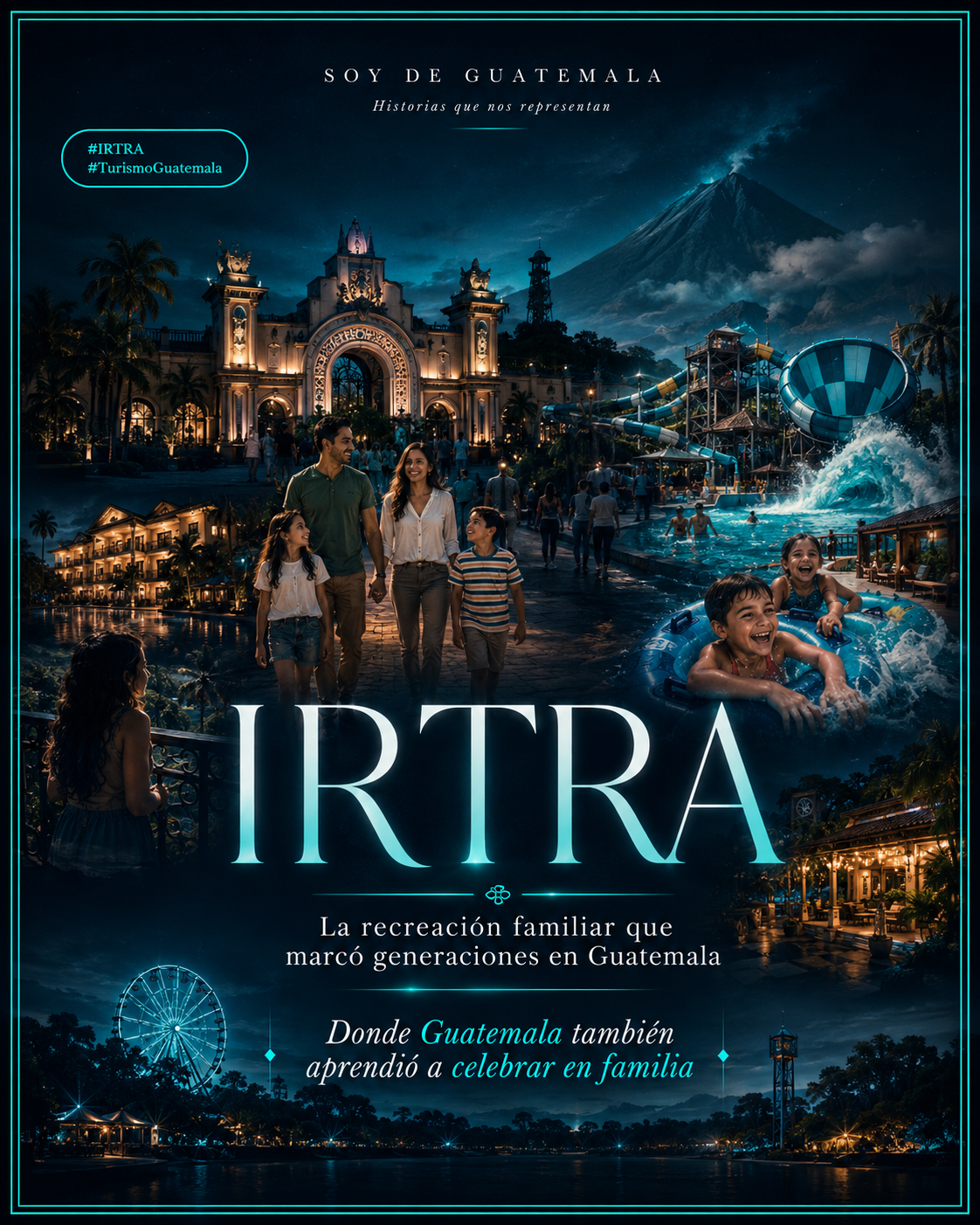 IRTRA institucion guatemalteca de recreacion familiar turismo interno y parques tematicos en Guatemala